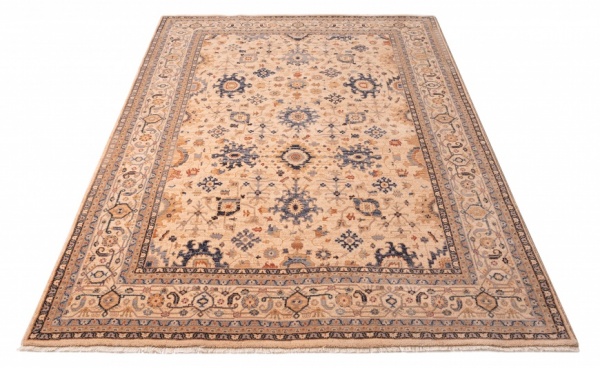 Teppich Wohnzimmer Antike Orientalisch Creme, Beige I Orienttepich 200x300cm